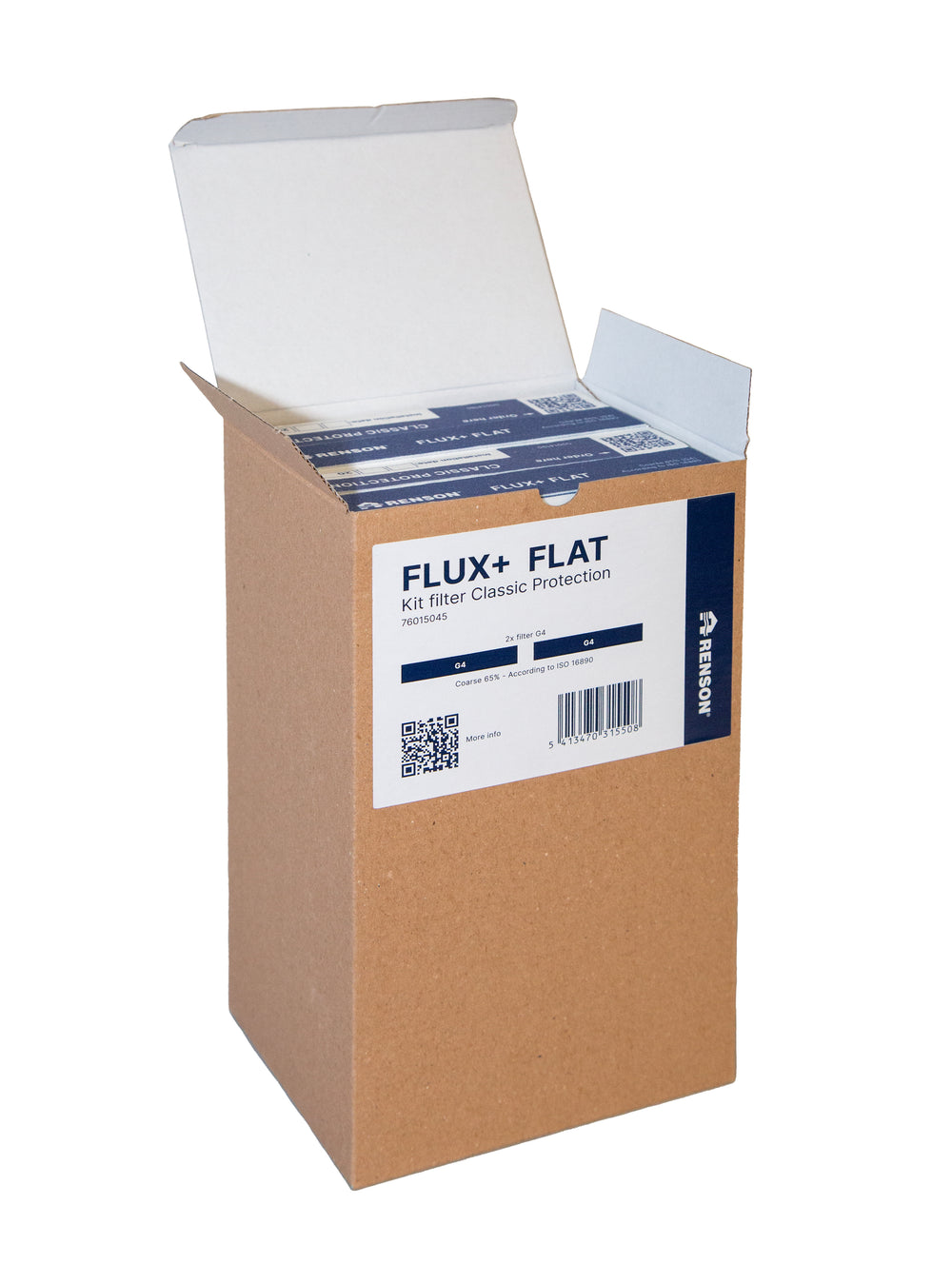 KIT FLUX+ FLAT : classic protection filter 